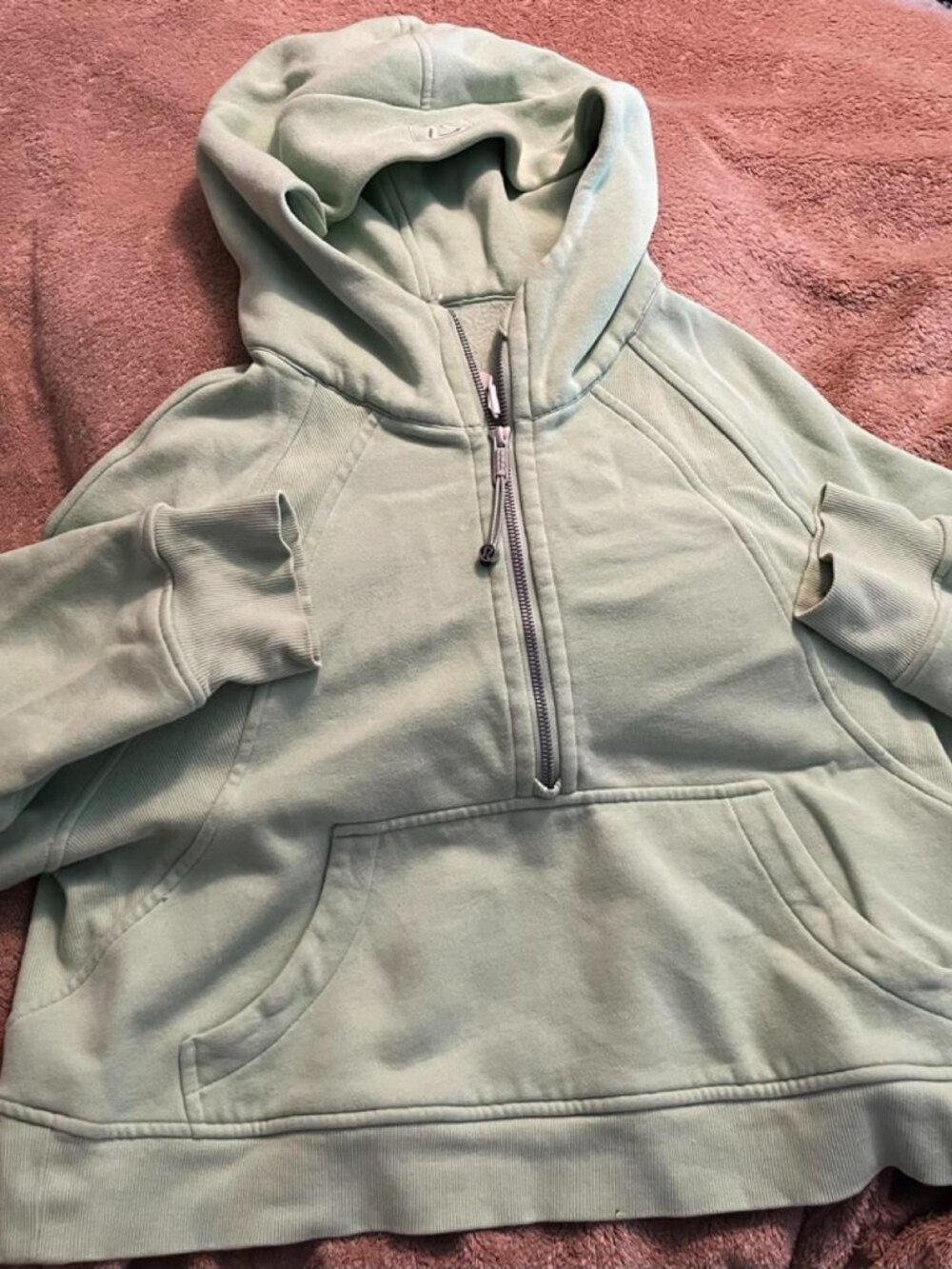 Lululemon Green Scuba Hoodie